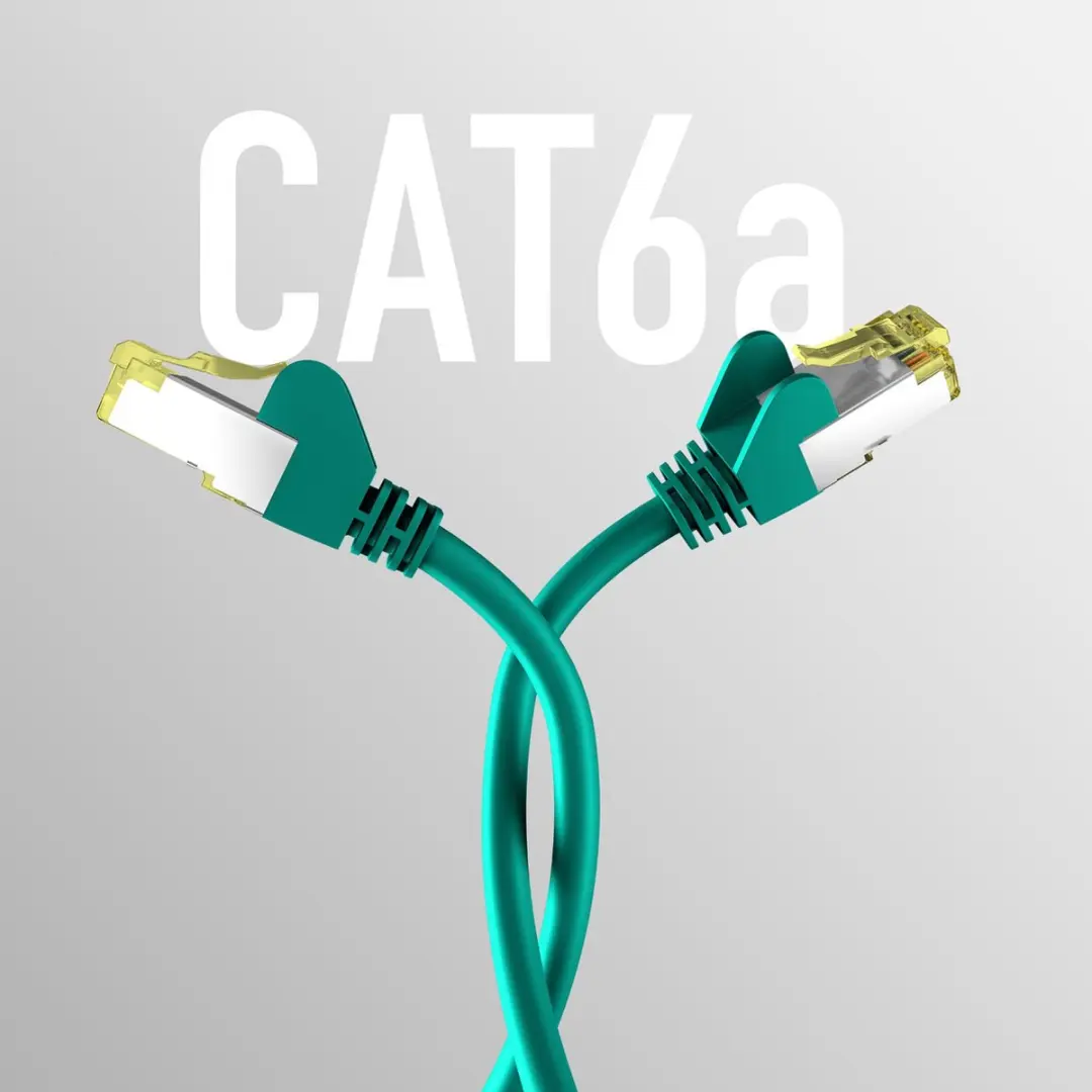 EFB Elektronik EC020200085 Cat6a Patchkabel 20m - Groen - afbeelding 2 van 2