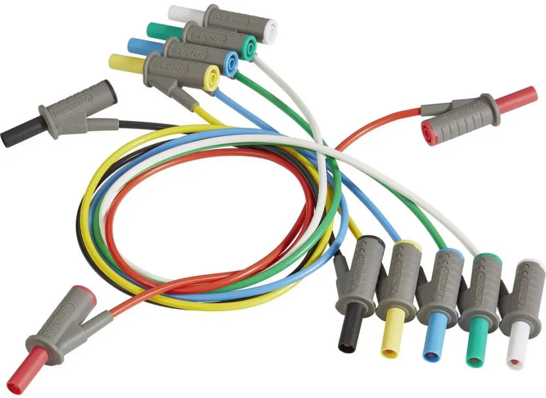 Voltcraft MSB-501 Veiligheidsmeetsnoer - 0.50 m - Zwart - afbeelding 3 van 6