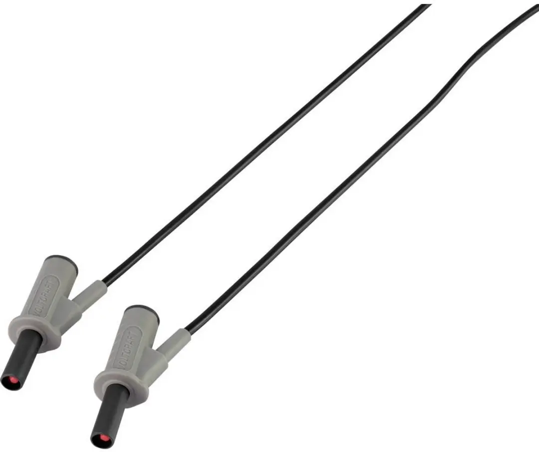 Voltcraft MSB-501 Veiligheidsmeetsnoer - 0.75 m - Zwart - afbeelding 3 van 5