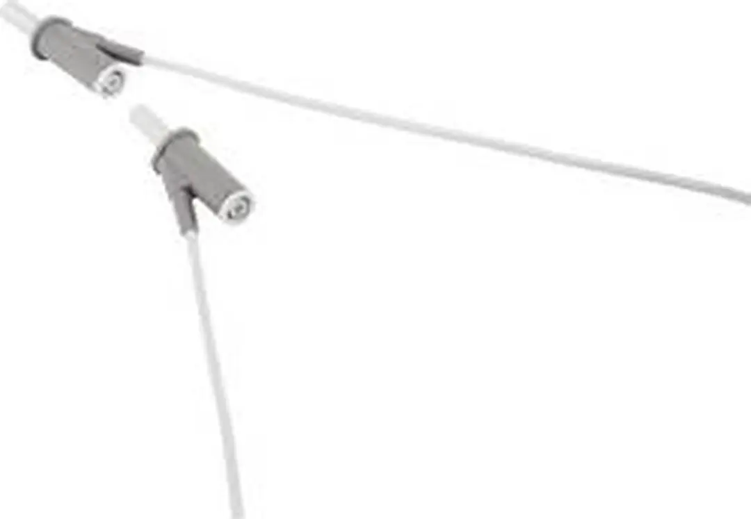 Voltcraft MSB-501 Veiligheidsmeetsnoer 4mm - 25cm - Wit - afbeelding 4 van 5