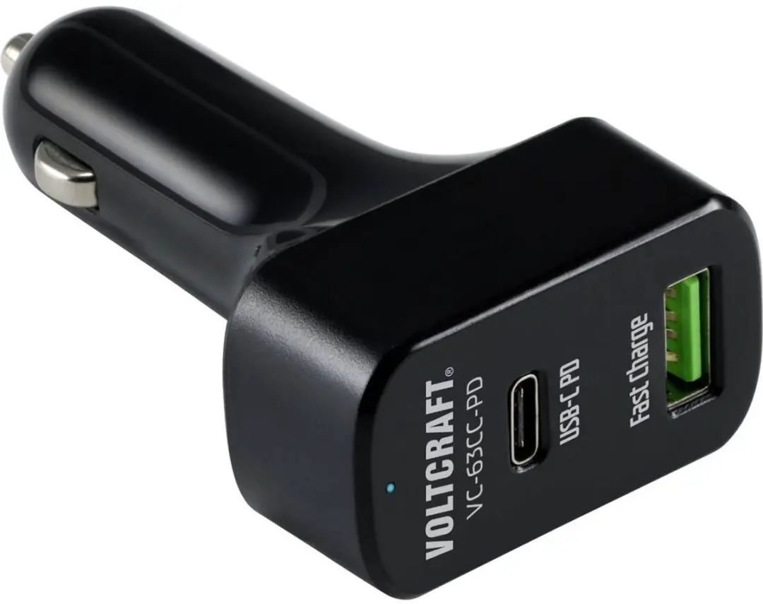 Voltcraft VC-63CC-PD Autolader 63W - Zwart - afbeelding 3 van 5