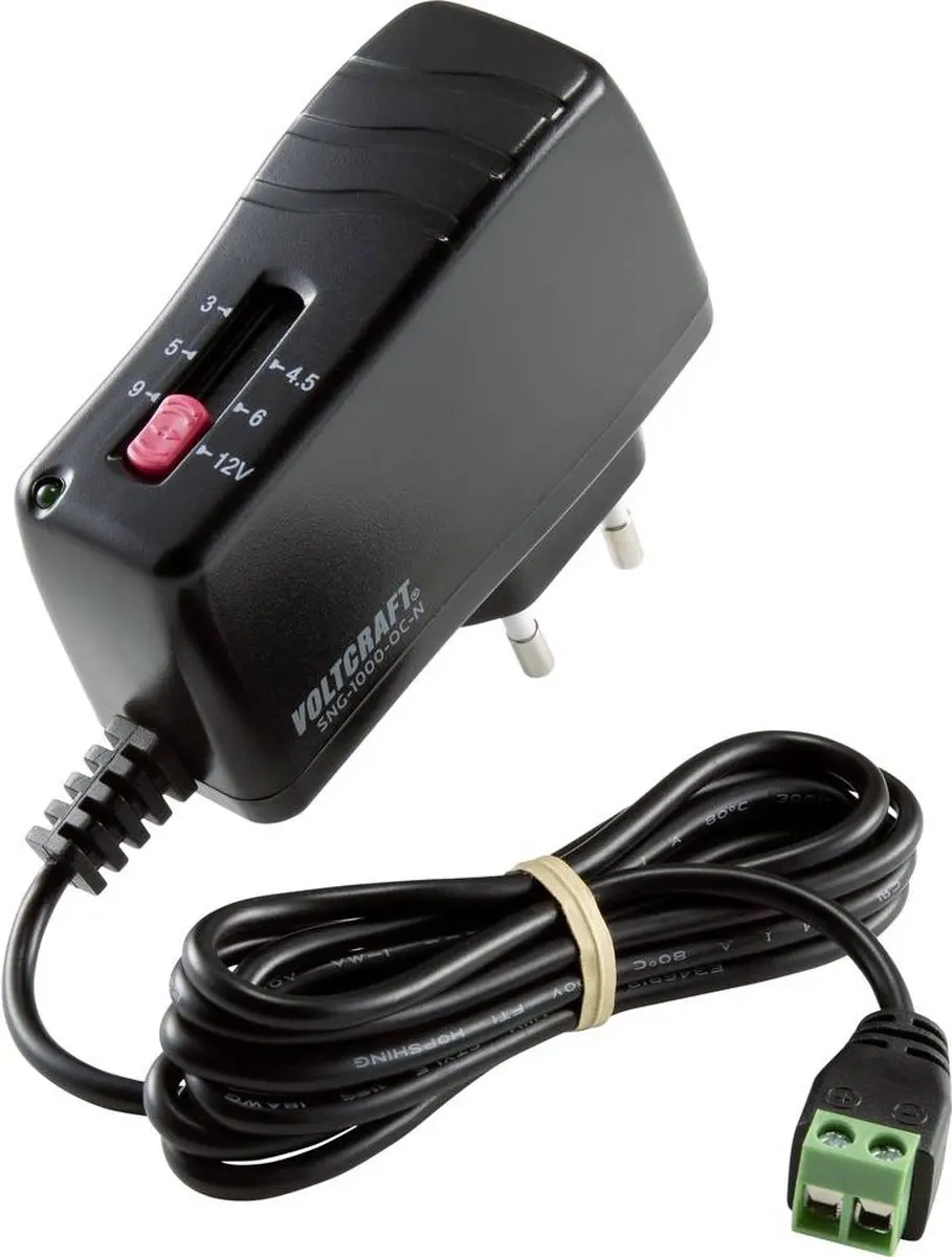 Voltcraft SNG-1000-OC-N Stekkernetvoeding - 12W - 1A - afbeelding 2 van 6