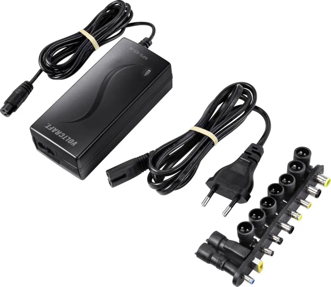 Voltcraft NPS-65-N Notebookvoeding 65W - 3,5A - afbeelding 3 van 6