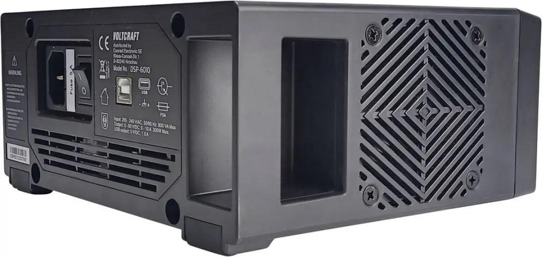 Voltcraft DSP-6010 Labvoeding - 0-60V 0-10A - 300W - afbeelding 6 van 6