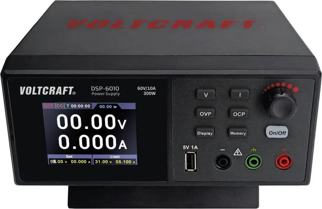 Voltcraft DSP-6010 Labvoeding