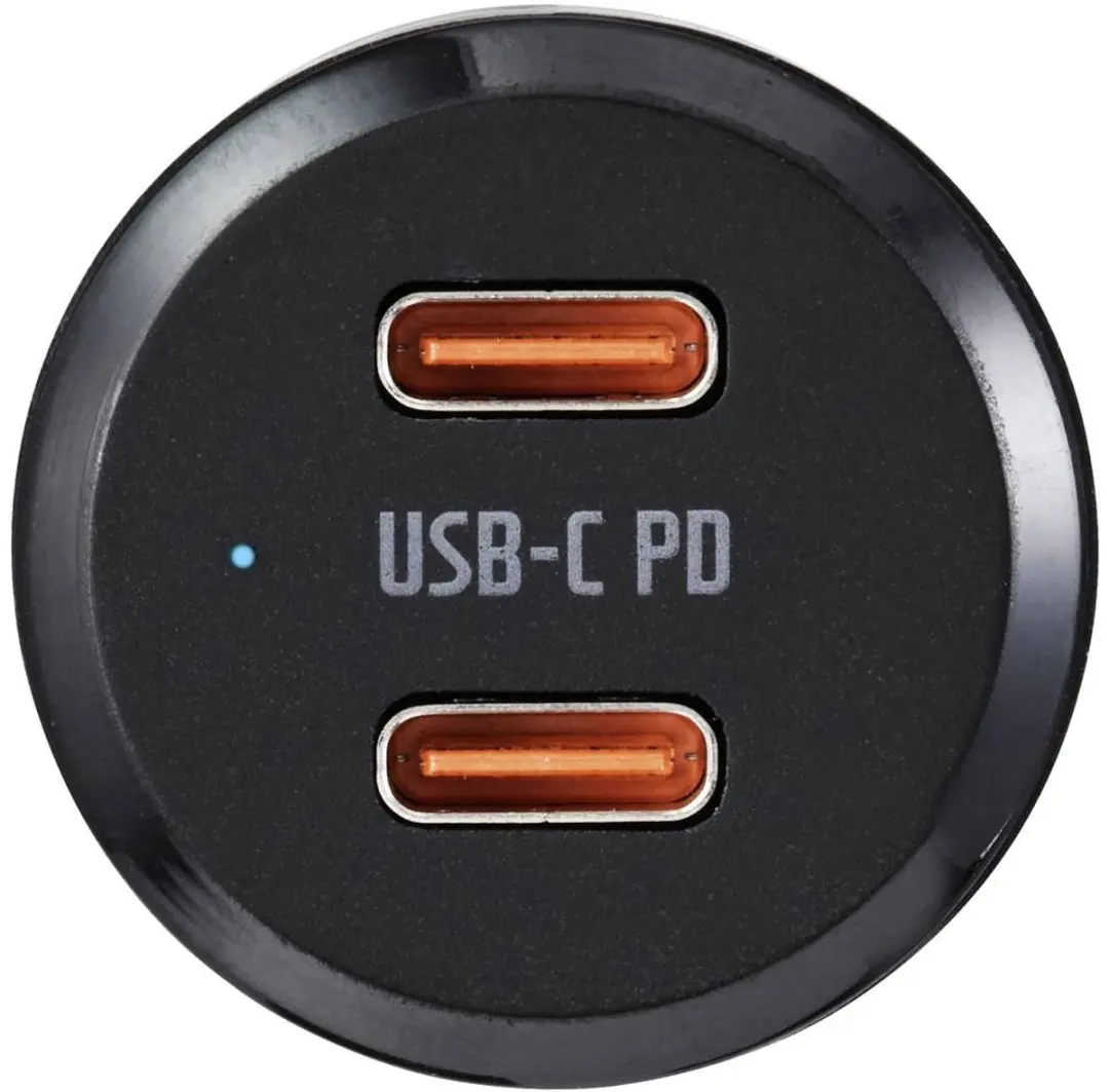 Voltcraft VC-PD40W-2C Autolader 40W 2x USB-C - Zwart - afbeelding 3 van 4