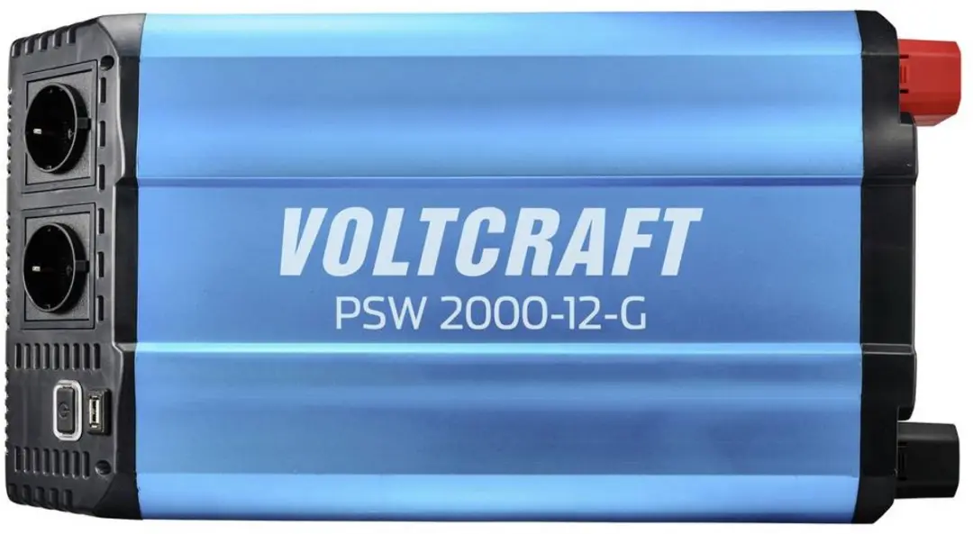 Voltcraft PSW 2000-12-G Omvormer 2000W 12V/DC - 230V/AC - afbeelding 2 van 4