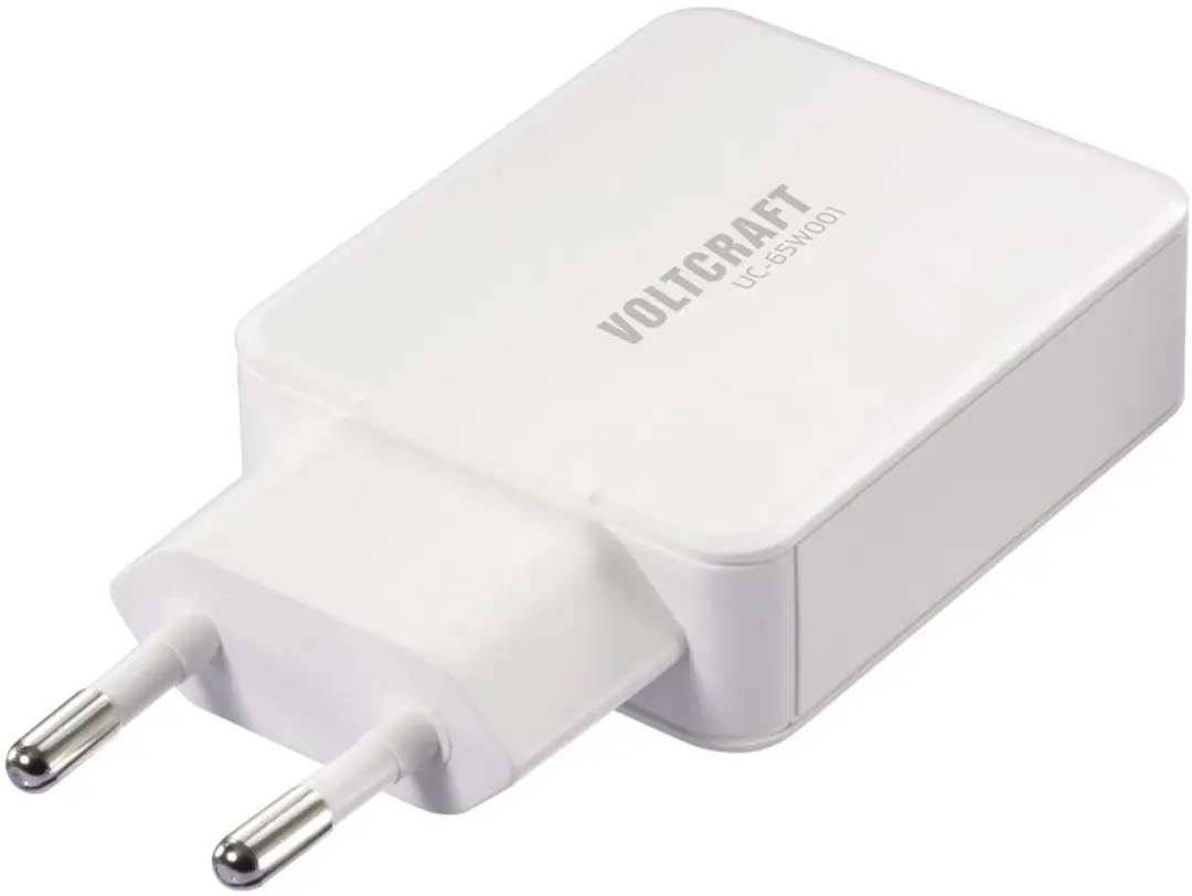 Voltcraft UC-1C1A65W01 USB-oplader 65W - Wit - afbeelding 4 van 4