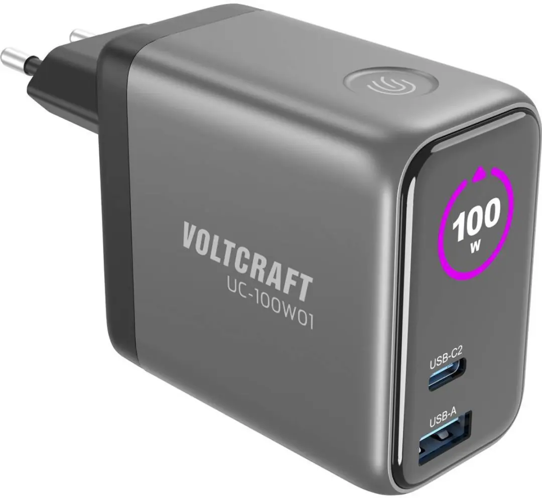 Voltcraft UC-100W01 USB-oplader 100W