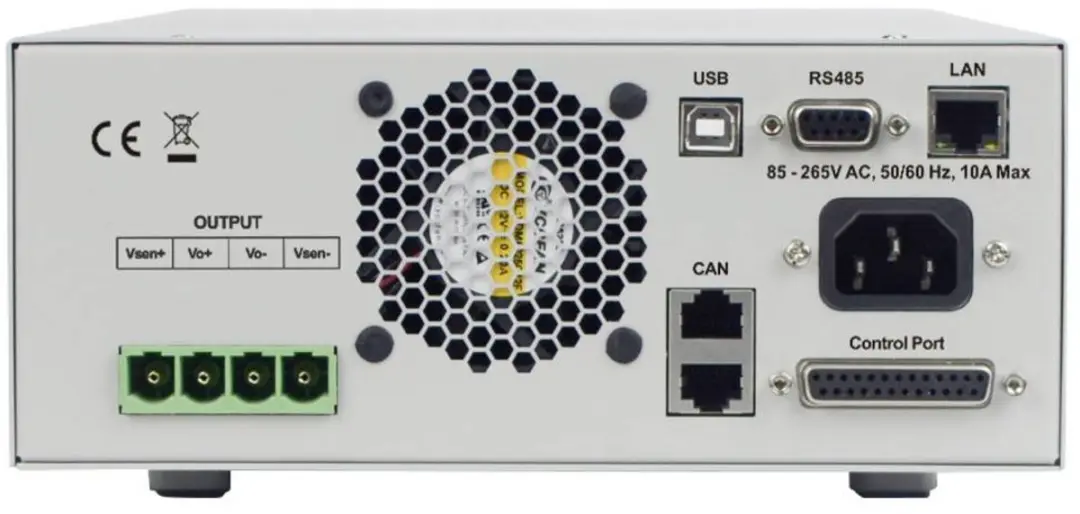 Voltcraft VSPP-2015 19-inch labvoeding 0-150V 0-20A 2000W - afbeelding 4 van 6
