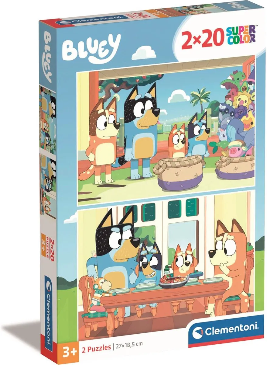 Clementoni Bluey Puzzel 40 Stuks - Vanaf 3 jaar