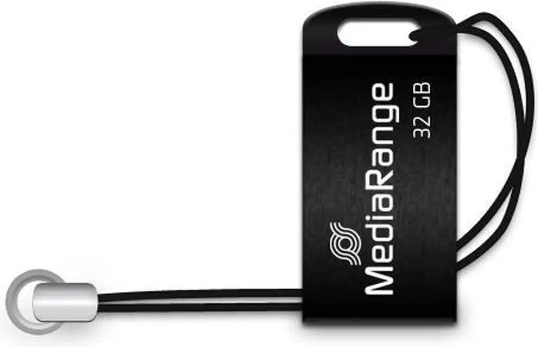MediaRange MR922 USB-stick 32GB - Zwart - afbeelding 4 van 4