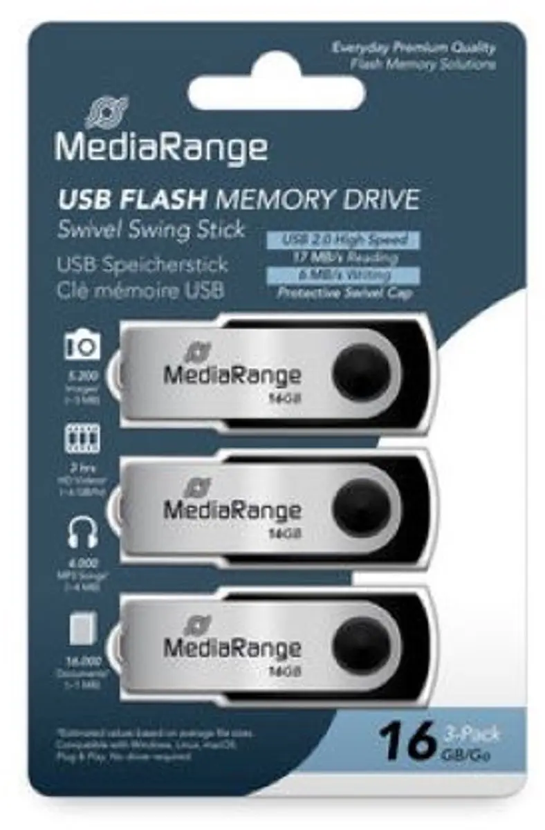 MediaRange MR910-3 USB-stick