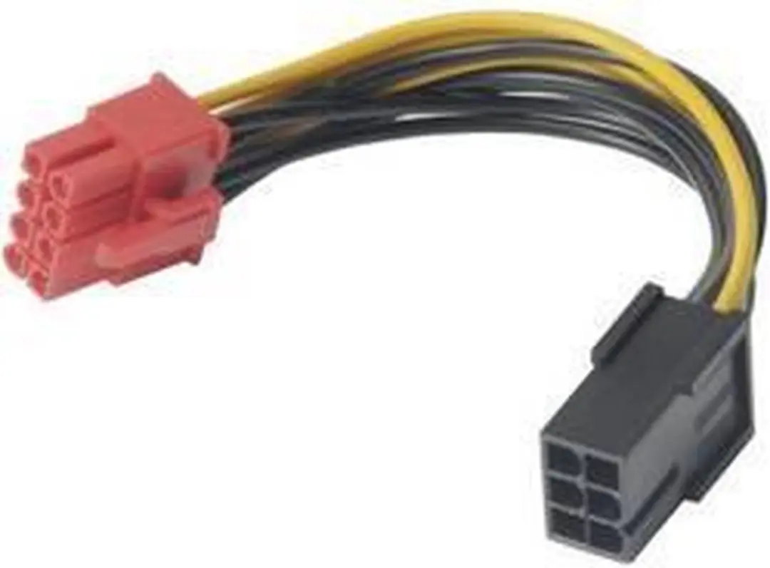 Akasa AK-CB052 PCIe Adapterkabel 6-pin naar 8-pin