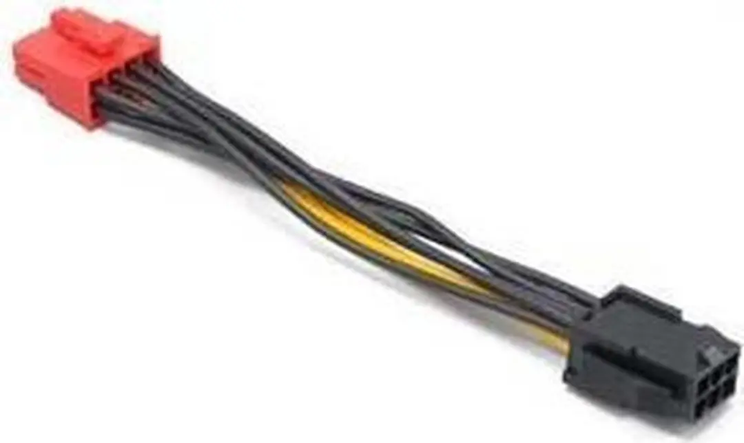 Akasa AK-CB052 PCIe Adapterkabel 6-pin naar 8-pin - 10cm - afbeelding 3 van 3