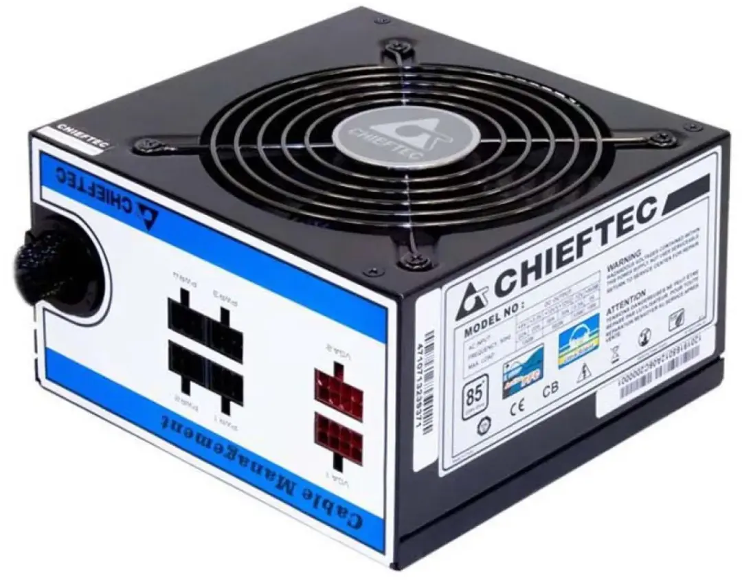 Chieftec A-80 CTG-750C PC-voeding - 750W - Zwart - afbeelding 6 van 6