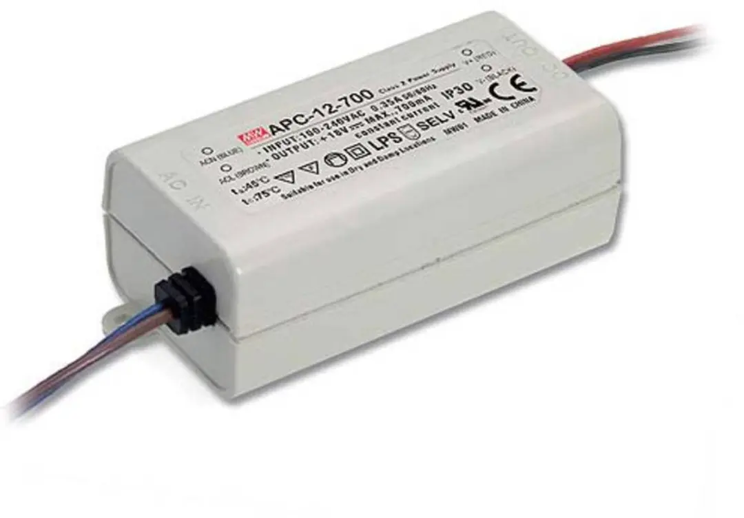Mean Well APC-12-350 LED-driver 12W 350mA - afbeelding 2 van 3