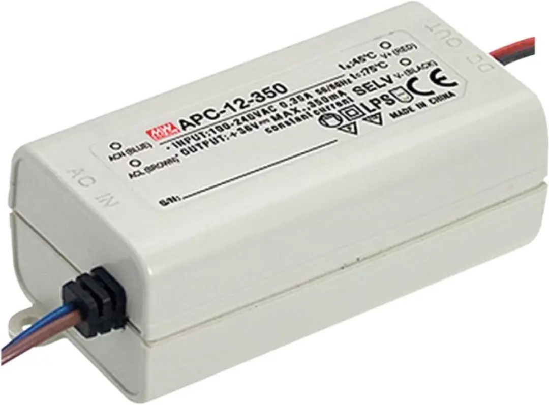 Mean Well APC-12-350 LED-driver 12W 350mA