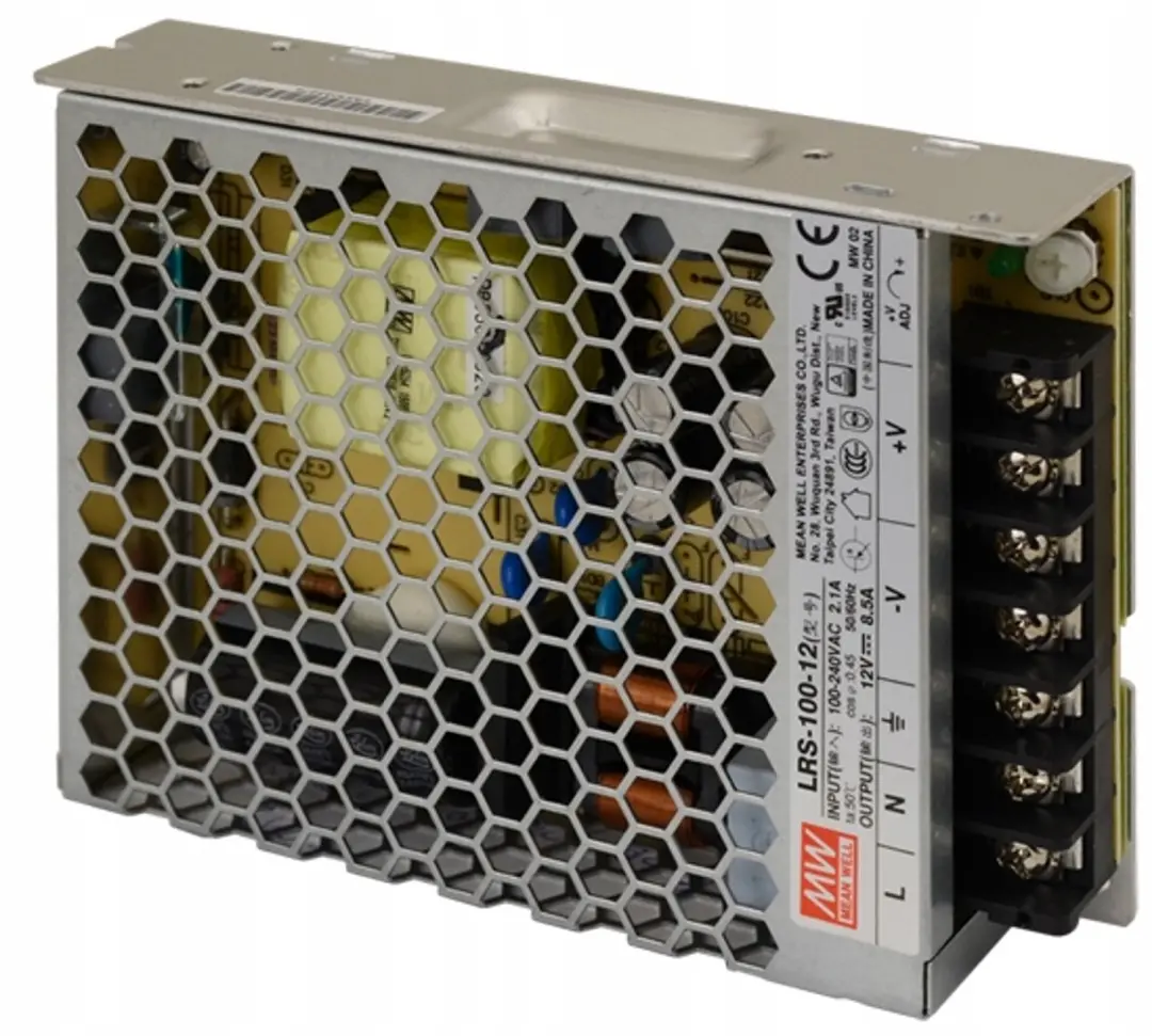 Mean Well LRS-100-12 Schakelende Voeding - 12V - 100W - afbeelding 2 van 3