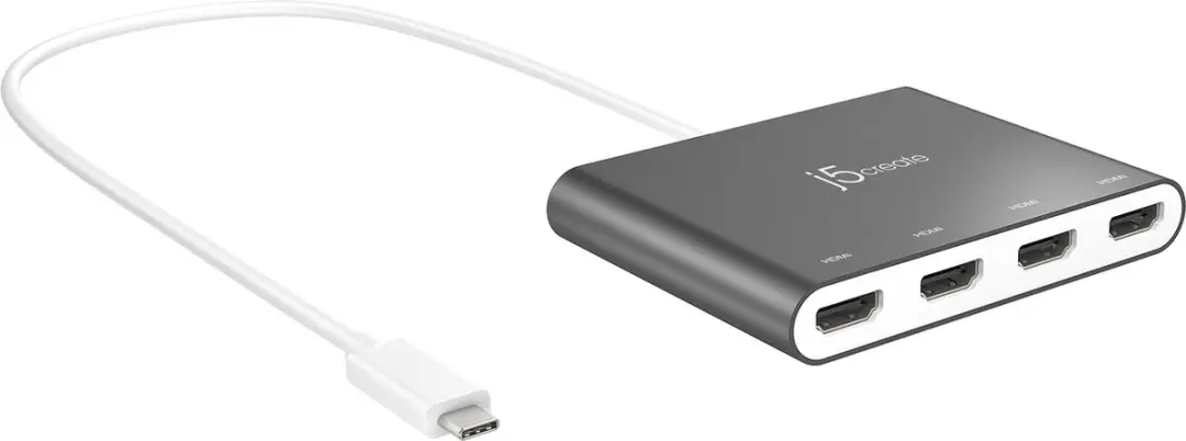 j5create JCA366-N USB-C naar HDMI Videoadapter