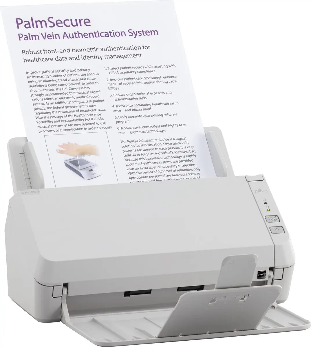 Fujitsu SP-1130N PA03811-B021 Documentscanner - 30 ppm - afbeelding 3 van 6