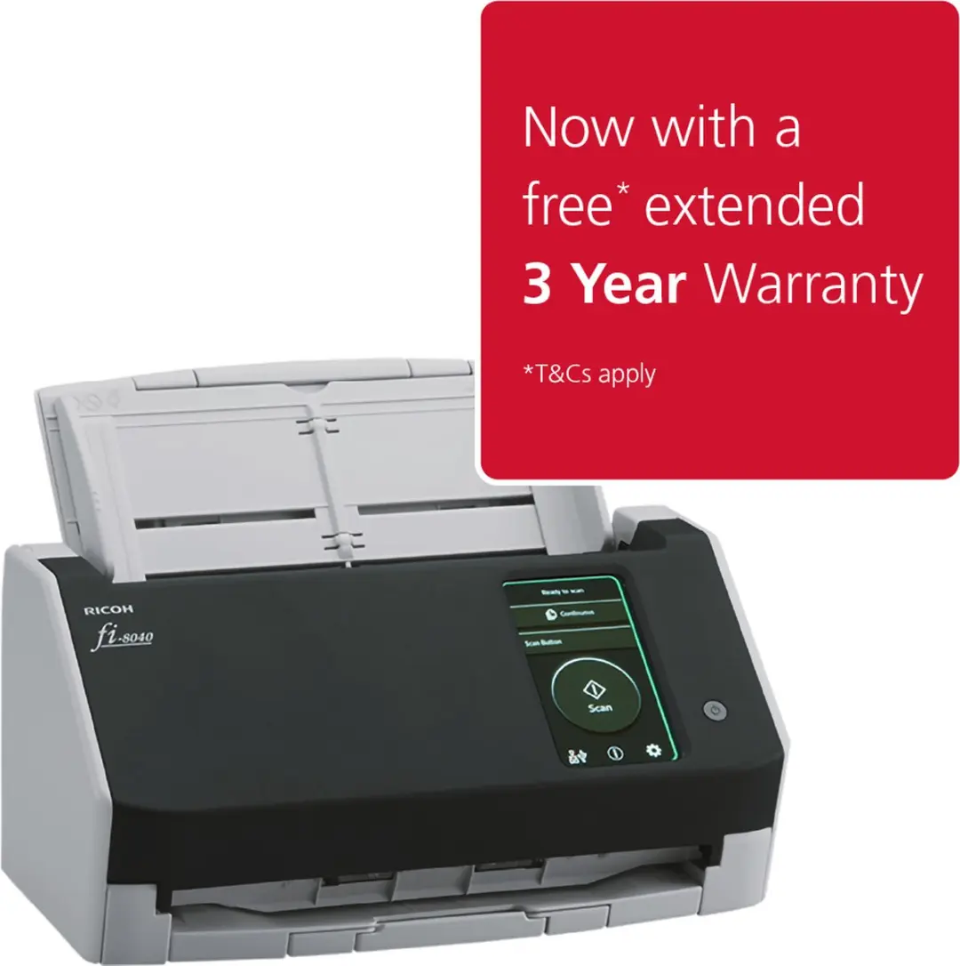 Fujitsu fi-8040 PA03836-B001 Scanner - Zwart - afbeelding 5 van 6