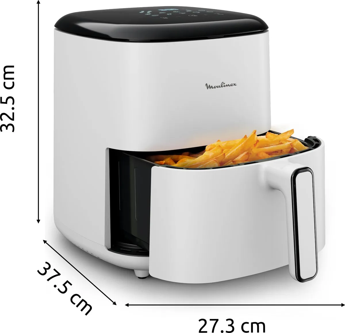 Moulinex Easy Fry POP EZ245GF0 Airfryer 5L - 1500W - 10 Programma's - afbeelding 6 van 6