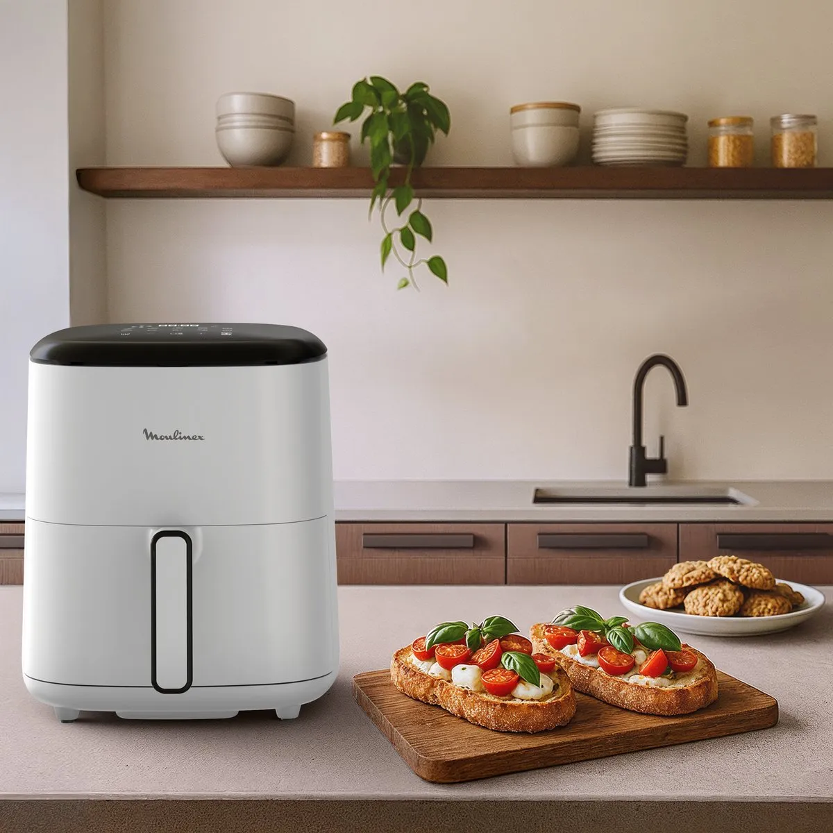 Moulinex Easy Fry POP EZ245GF0 Airfryer 5L - 1500W - 10 Programma's