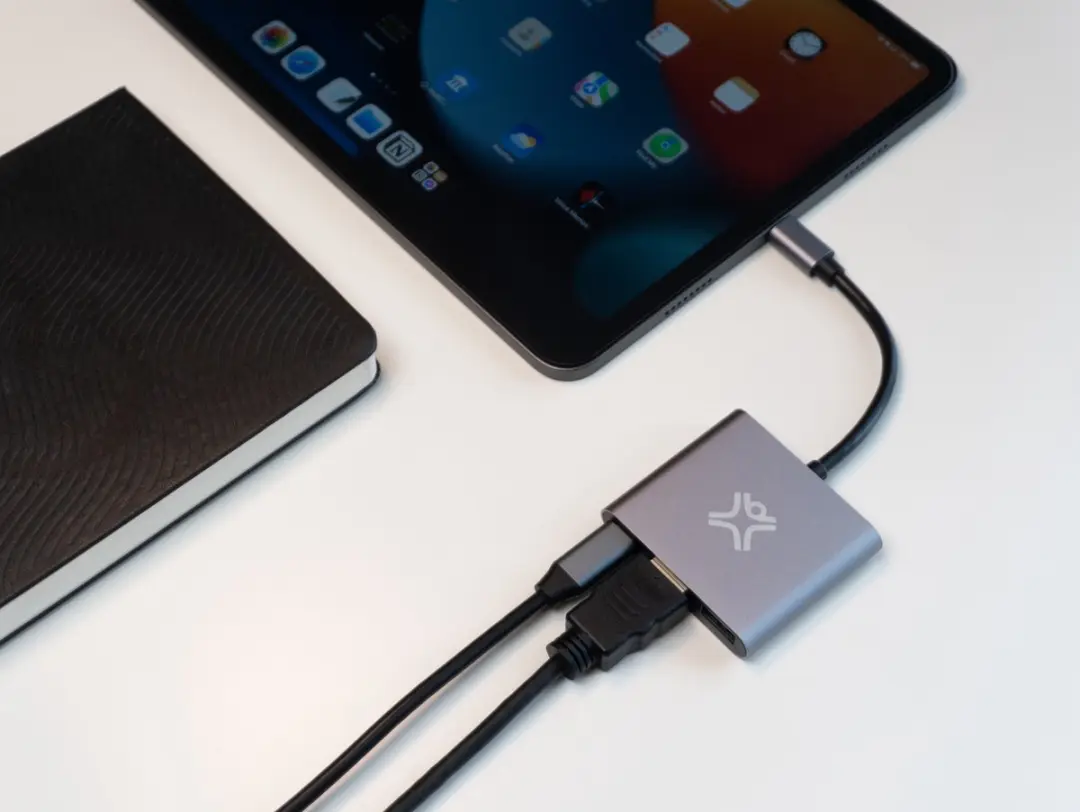 XtremeMac USB-C Hub XWH-HUB3-13 - 3 Poorten - Grijs - afbeelding 3 van 6