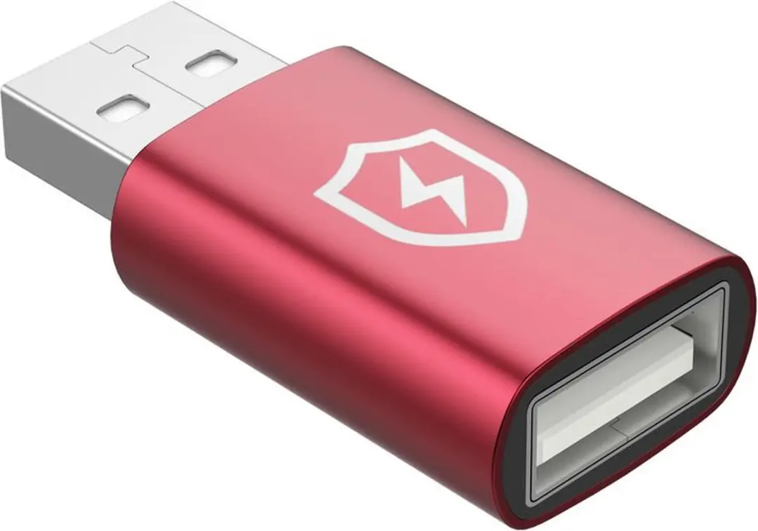 MicroConnect Safe Charge MC-AAADAP-SC USB-adapter - Rood - afbeelding 2 van 2