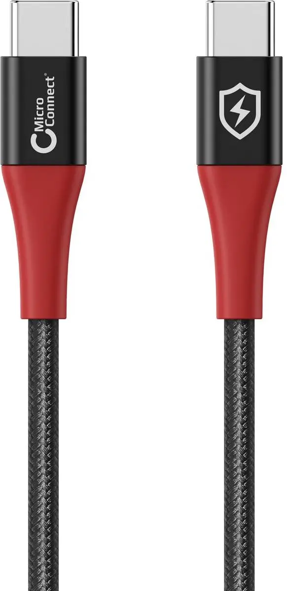 MicroConnect Safe Charge USB-C naar USB-C Data Blocker Kabel MC-CUSBC-SC
