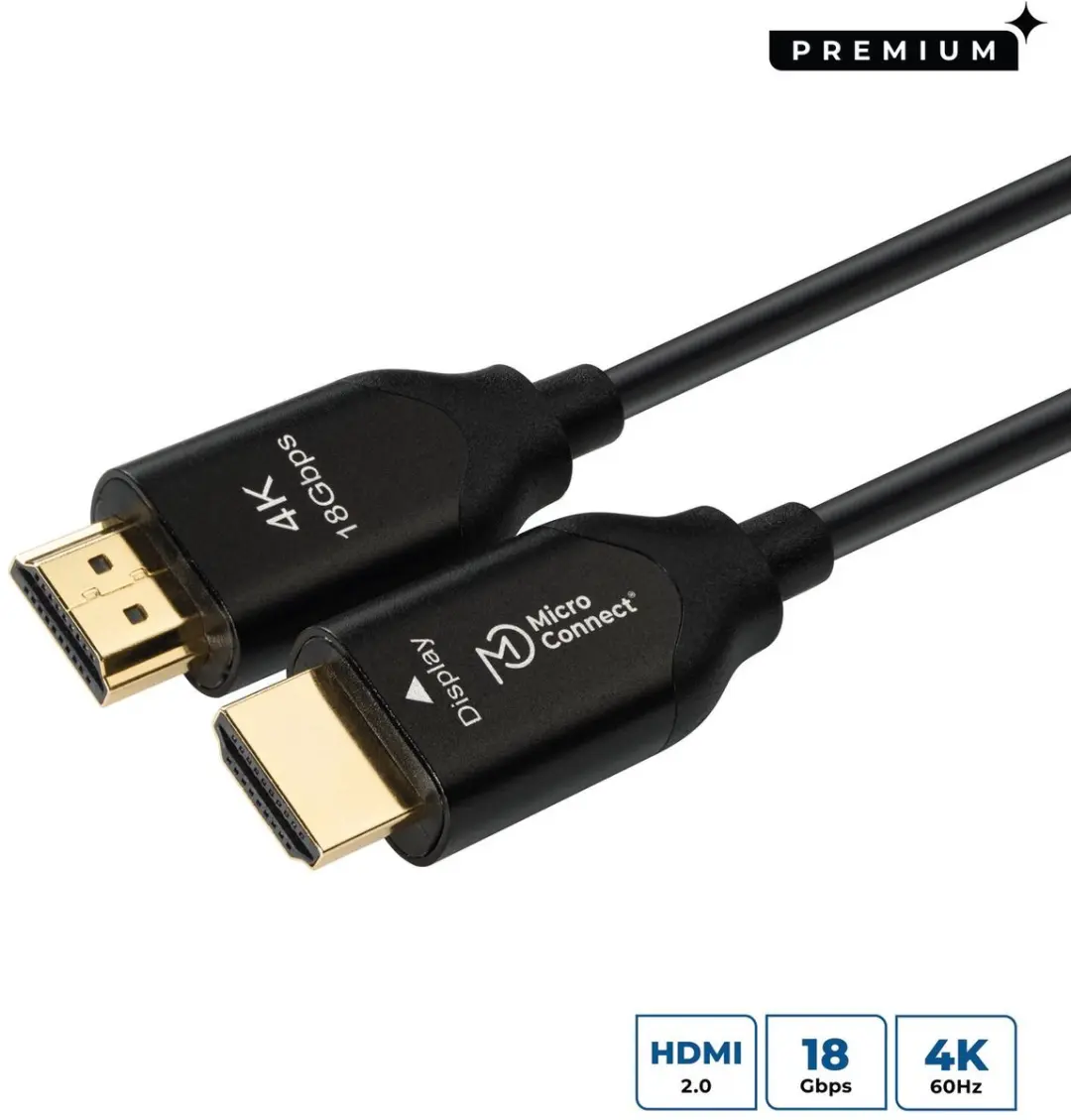 MicroConnect HDMI 2.0 Actieve Kabel 20m HDM191920V2.0OP