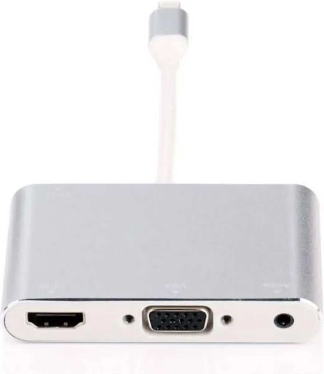 Microconnect LIGHT-HUB4 interface hub Lightning 480 Mbit/s Zilver