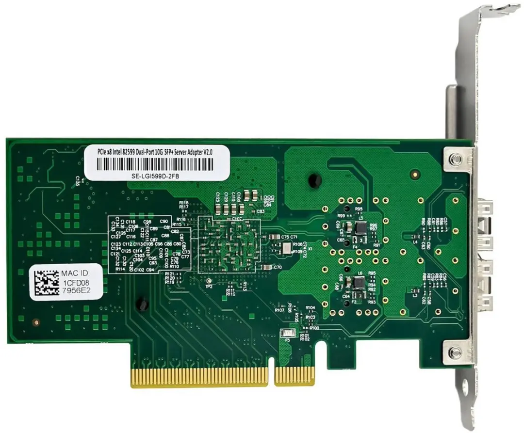 Microconnect MC-PCIEX8-X520-DA2-SFP+ Netwerkkaart - Zwart - afbeelding 5 van 6