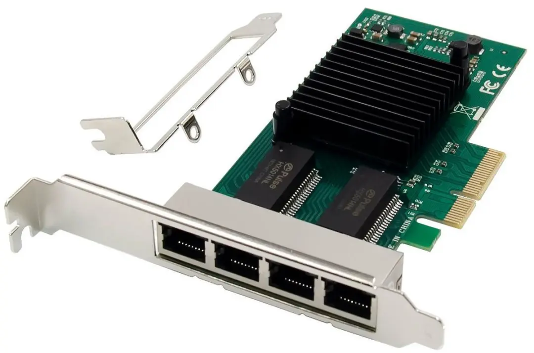 MicroConnect MC-PCIEX4-I350-T4-1GBE Netwerkkaart
