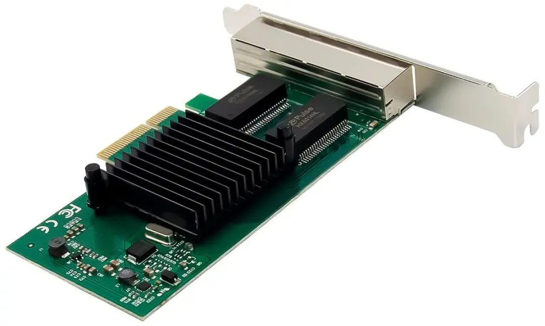MicroConnect MC-PCIEX4-I350-T4-1GBE Netwerkkaart - Zwart - afbeelding 5 van 6