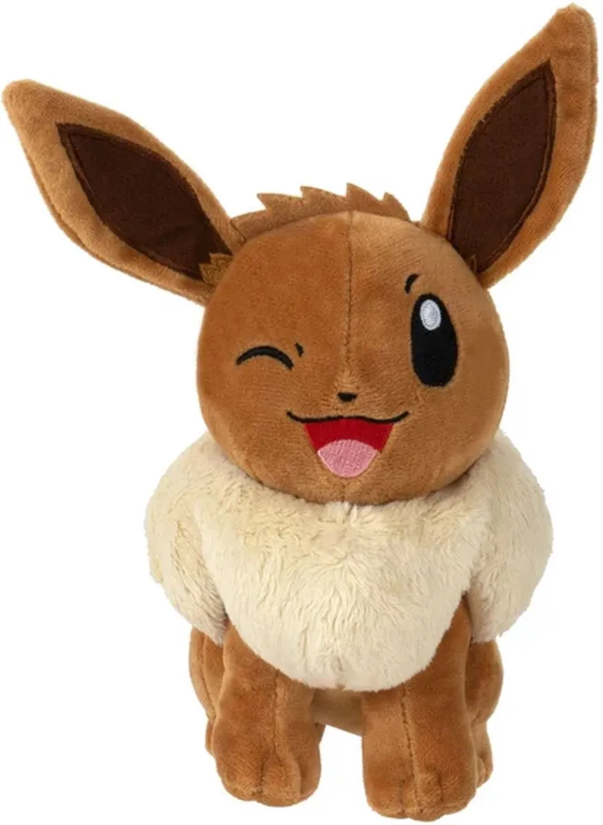 Pokémon Pluche Eevee 20cm - afbeelding 6 van 6