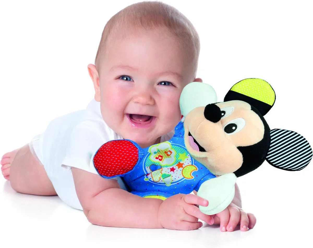 Clementoni Disney Baby Mickey Lichtgevende Knuffel - Multi kleur - afbeelding 4 van 6