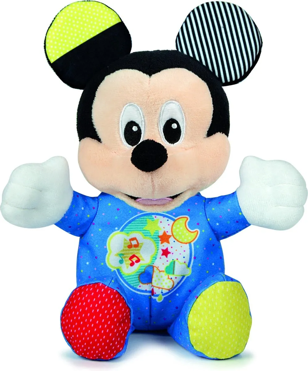 Clementoni Disney Baby Mickey Lichtgevende Knuffel