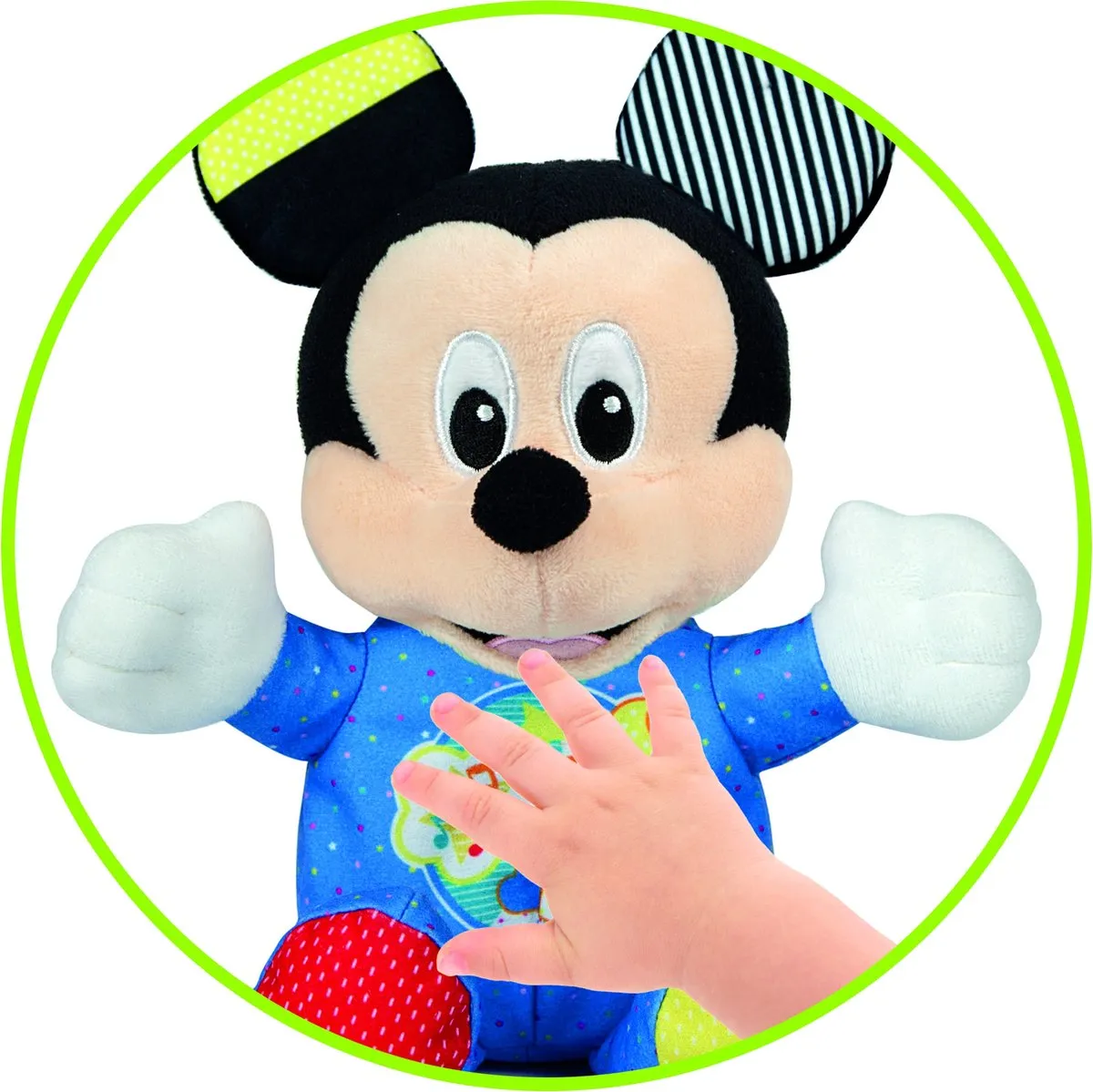 Clementoni Disney Baby Mickey Lichtgevende Knuffel - Multi kleur - afbeelding 3 van 6