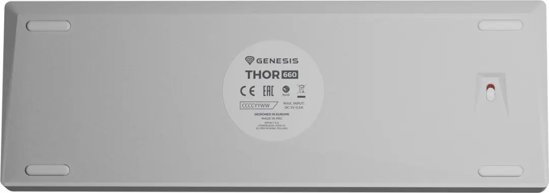 Genesis Thor 660 NKG-1845 Gaming Toetsenbord - Wit - afbeelding 4 van 6