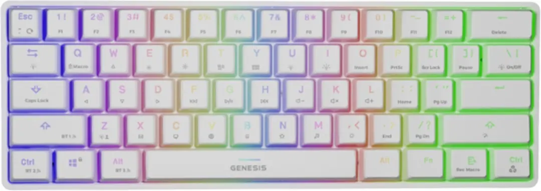 Genesis Thor 660 NKG-1845 Gaming Toetsenbord - Wit - afbeelding 6 van 6