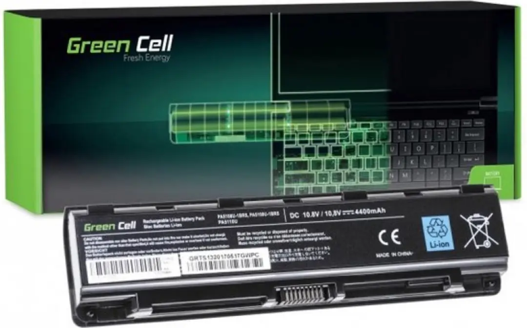 Green Cell TS13V2 Laptopbatterij - 11,1V 4400mAh - afbeelding 6 van 6