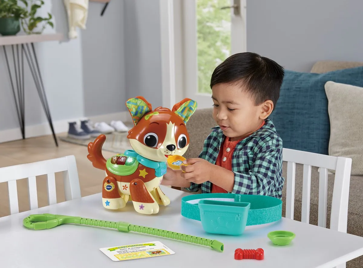 VTech Dierenvriendjes Waffie Wandelpuppy - Educatief Speelgoed 80-552562 - Multi