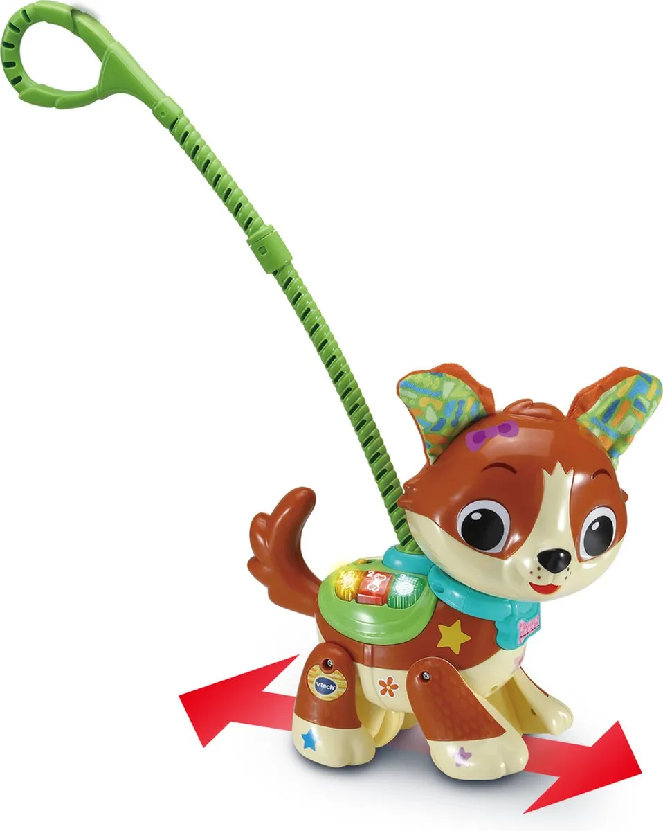 VTech Dierenvriendjes Waffie Wandelpuppy - Educatief Speelgoed 80-552562 - Multi