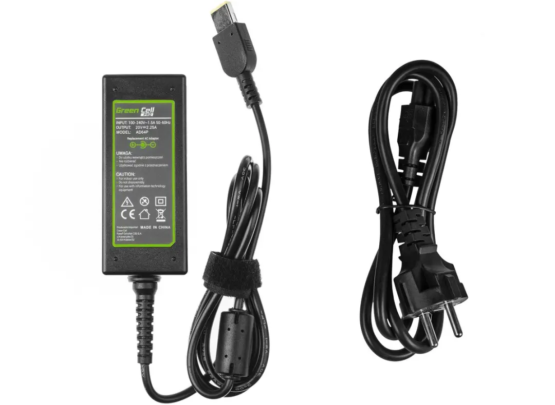 Green Cell AD64P Voeding 45W - o.a. Lenovo - Zwart - afbeelding 6 van 6