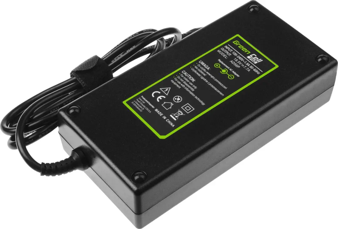 Green Cell AD56P Laptop Oplader 150W - Zwart - afbeelding 5 van 6