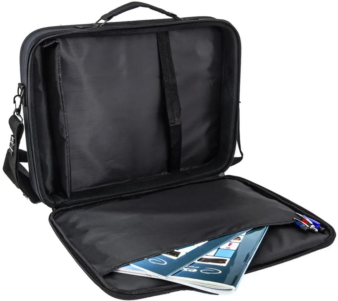 Esperanza ET101 Laptoptas Classic 15.6 inch - Zwart - afbeelding 6 van 6
