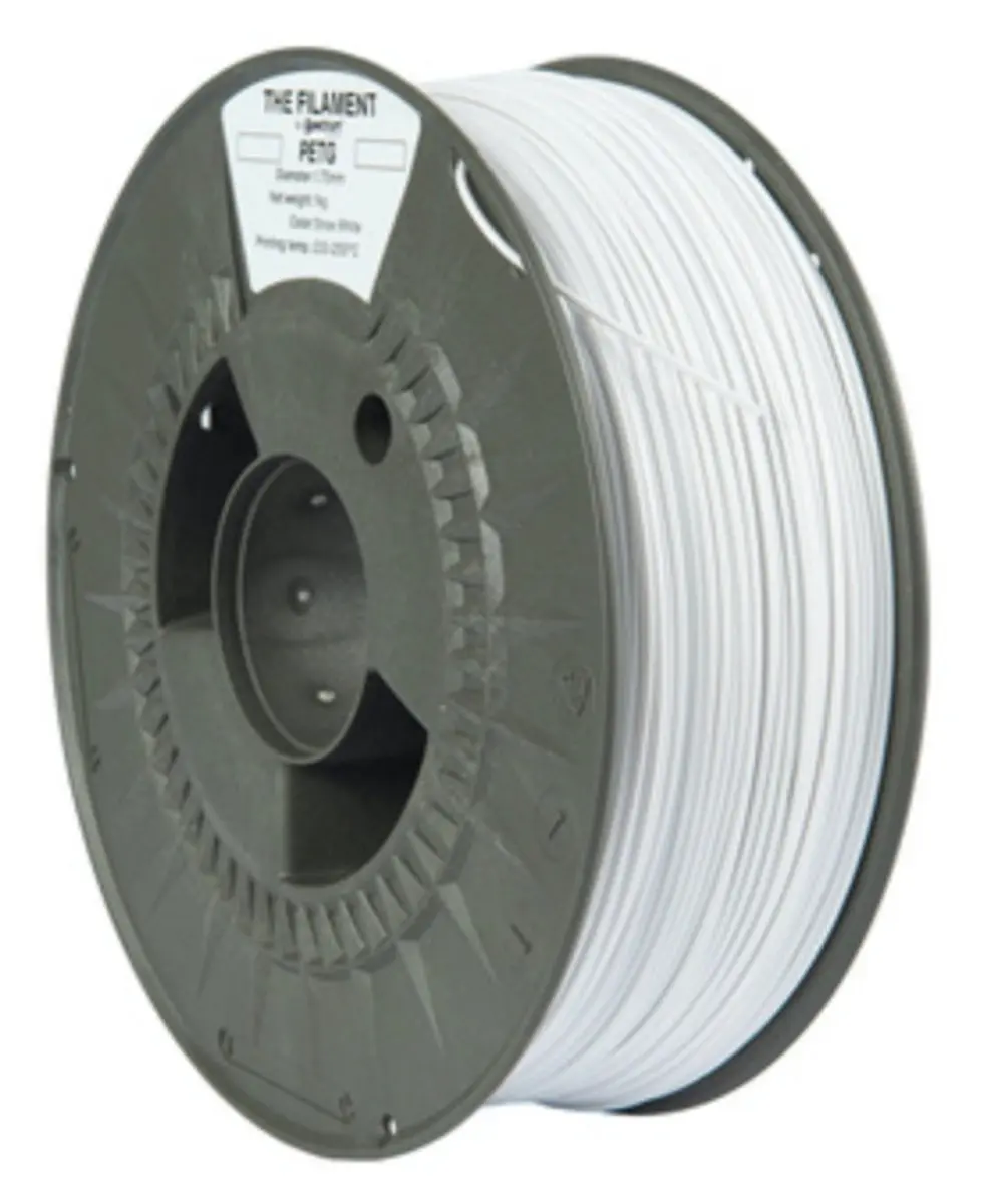 Spectrum PETG 3D Filament - 1.75mm - 1kg - Wit - afbeelding 2 van 2