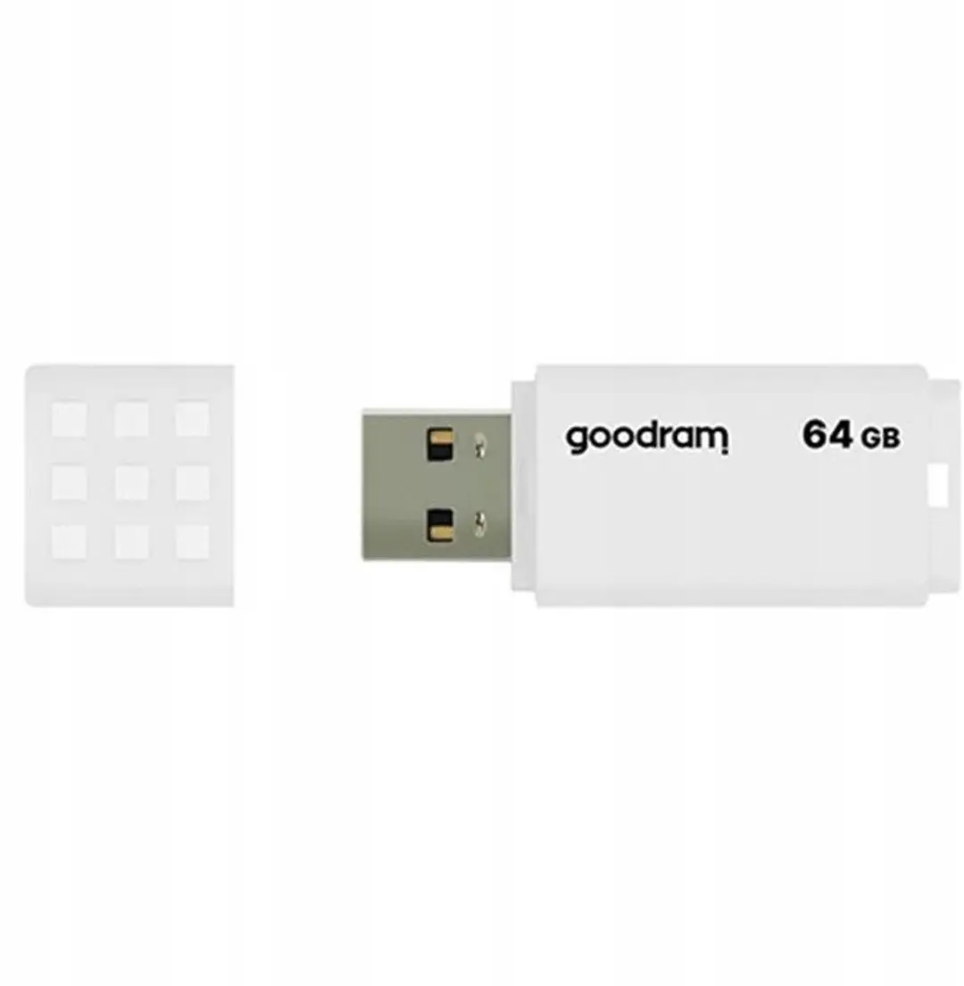 Goodram UME2 UME2-0640W0R11 USB-stick 64GB - Wit - afbeelding 3 van 6